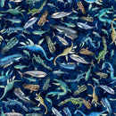 Savage Kingdom - Underwater Dinos - Navy