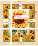 Sunflower Serenade - Sunflower Panel - Multi