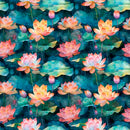 Serenity - Lotus Flower Allover - Multi
