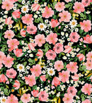 Flora & the Fox - Floral - Black