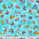 All Mid-Atlantic Shop Hop 2026 - Birds & Flowers - Blue