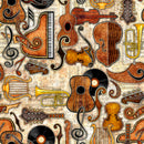 Vivace - Musical Instruments Set - Cream
