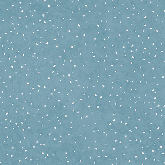 Glad Tidings We Bring - Snow Dots - Blue