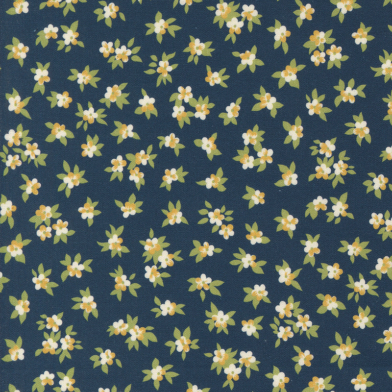 Chelsea Garden - Tea Rose Ditsy - Navy