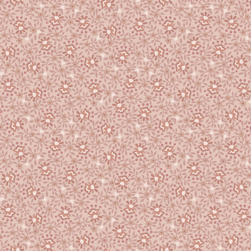 Simply Charming - Busy Flower Toss - Pink