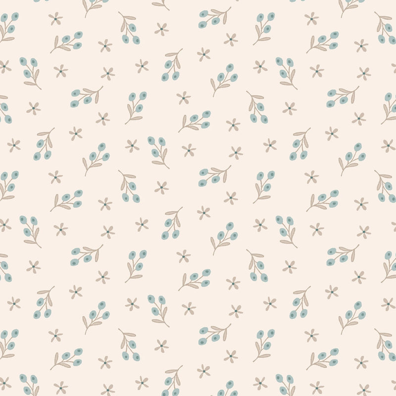Simply Charming - Flower Bouquets - Cream Blue