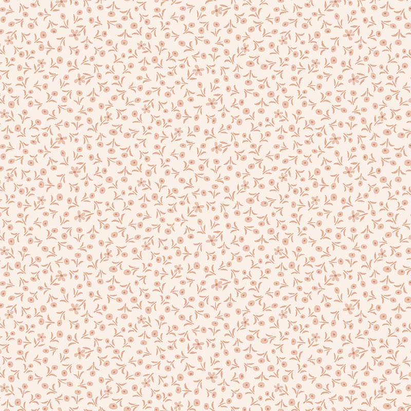 Simply Charming - Tiny Flowers - Cream Pink