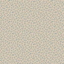 Simply Charming - Tiny Flowers - Taupe Blue