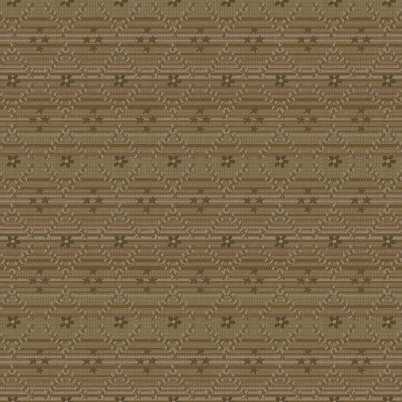 Simply Charming - Diamond Plaid - Brown