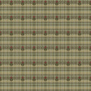 Simply Charming - Flower Plaid - Green