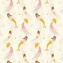 Heather Ross Favorites - Underwater Sisters - Blush-Pink