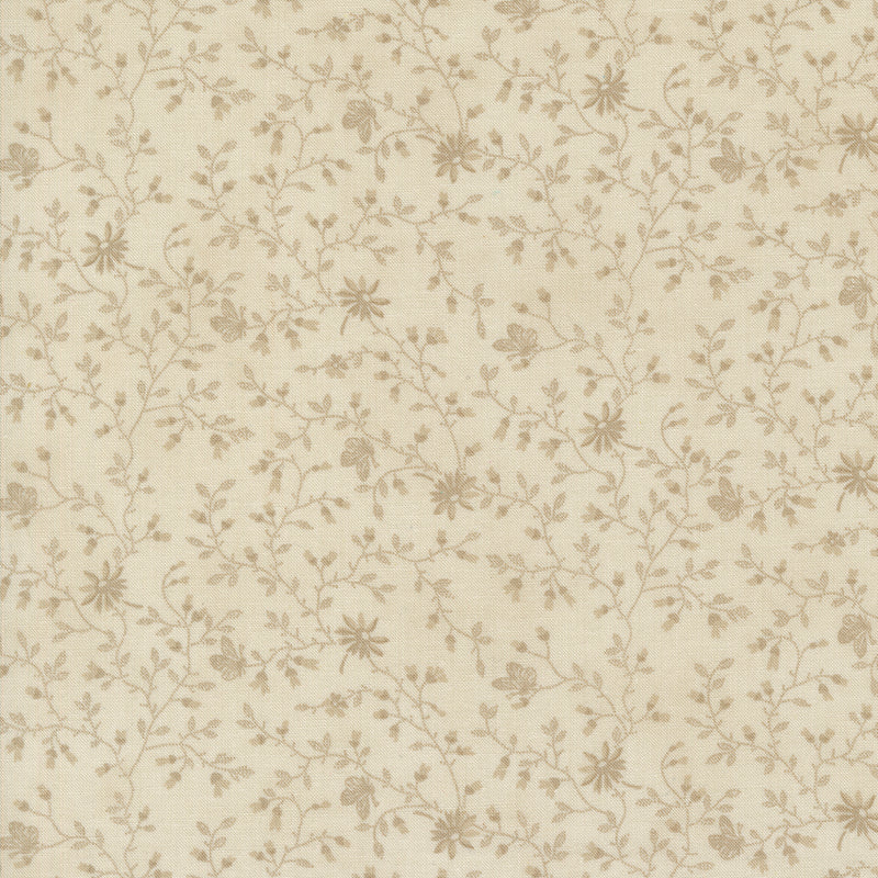 Fav Vintage Linens - Papillon Bramble - Taupe