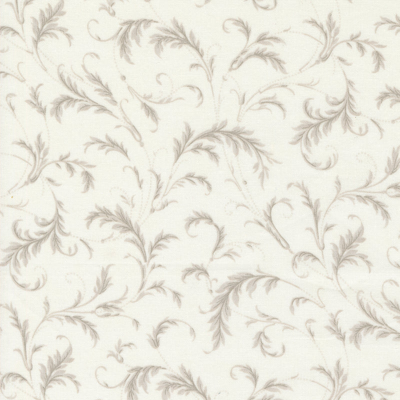 Fav Vintage Linens - Flourishing Plaza - Cream