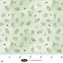 Spring Serenade - Tossed Leaves - Light Green