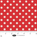The Bright Side - Eight Point Star and Check - Red