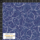Snow Crystals - Icy Circles - Blue/Silver