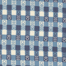 Night Owl - Flower Plaid - Sky