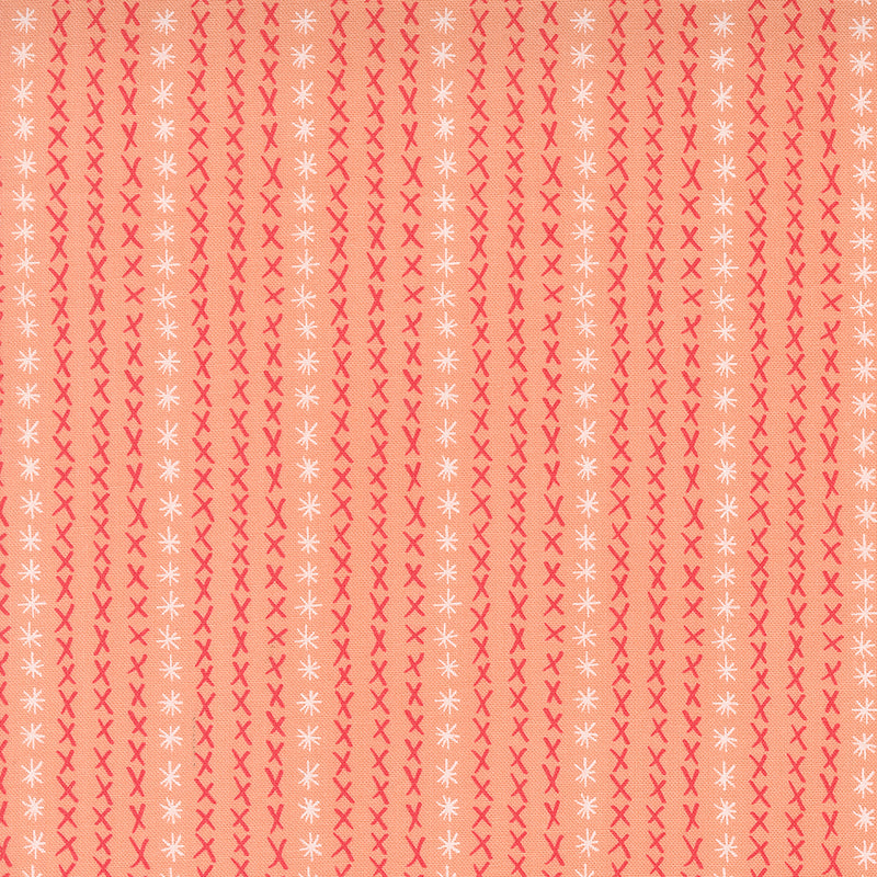 Dandi Duo - Cross Stitch Stripe - Peach