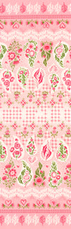 Darling Peony - Ombre Paisley Double Border - Cotton Candy