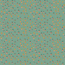 Heather Ross Favorites - Field Strawberries - Teal