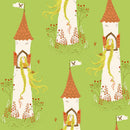 Heather Ross Favorites - Rapunzel - Green