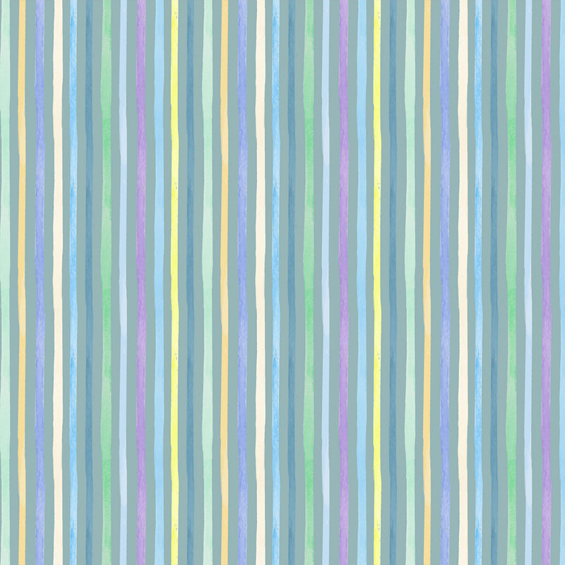 Count on Me - Stripe - Teal