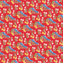 Garden Party - Flower Field - Red