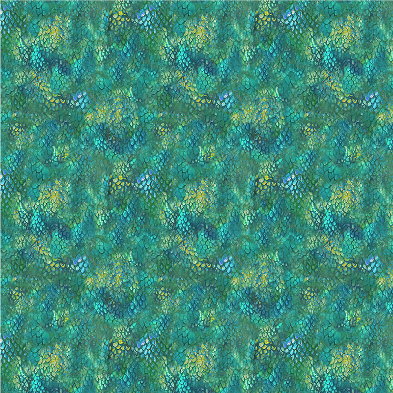 Dragon Kingdom - Dragon Scales - Teal