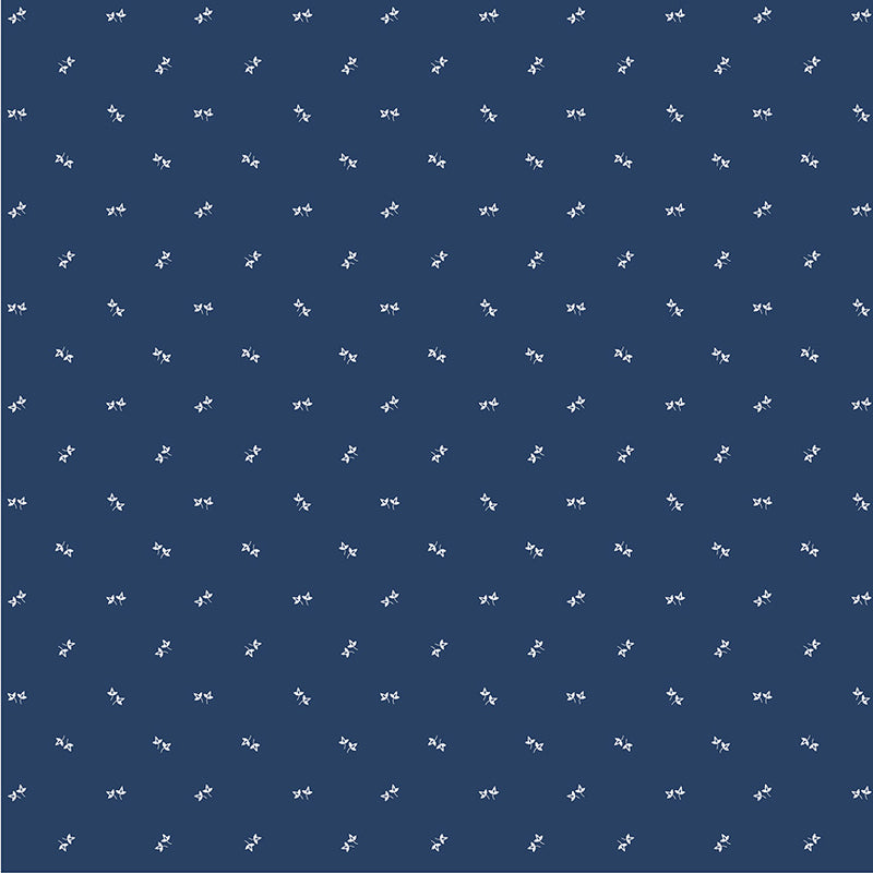 Front Porch - Sprinkled Leaves - Blue