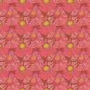 Sunshine - Polka Flower - Crimson