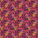 Sunshine - Monstera - Indigo