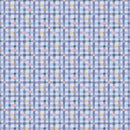 Cats Around Town - Pawsome Plaid - Cornflower