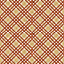 Honeycrisp - Cozy Plaid - Ivory/Ruby