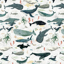 Deep Blue - Creatures of the Sea - Foam