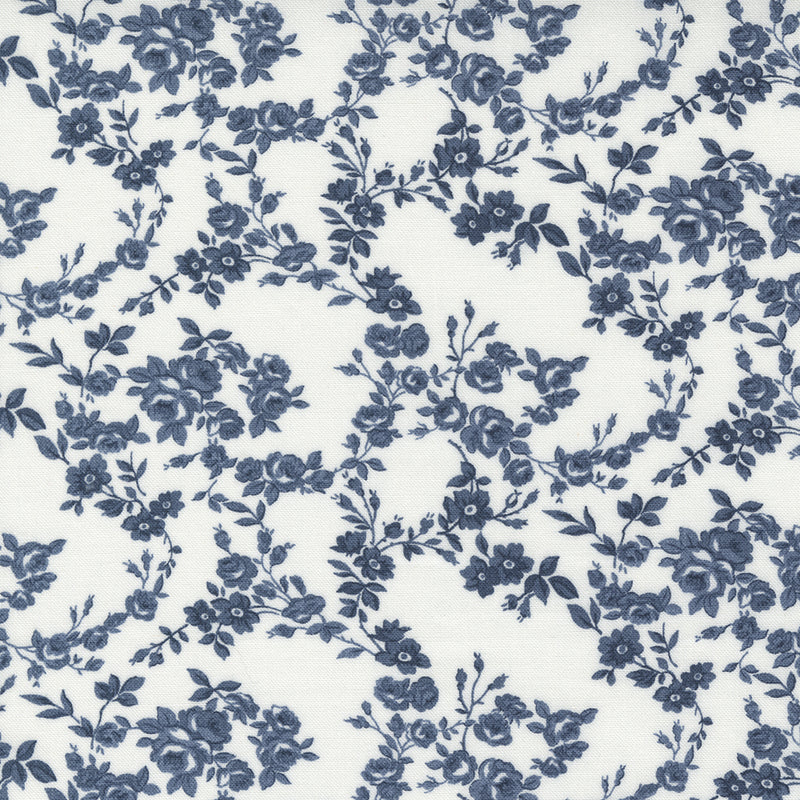Nantucket Summer - Surfside - Cream Navy