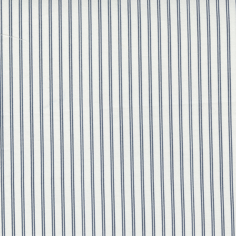 Nantucket Summer - Stripe - Cream Navy