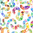 Painted Path - Broken Path - White/Multi