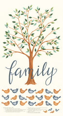 Family Tree - Family Tree Panel - Warm White