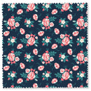 Garden Party - Rosehips - Dark Blue