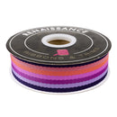 Floral Reef Webbing - Smooth Sailing - Ultraviolet