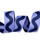 Floral Reef Webbing - Big Squiggle - Marine