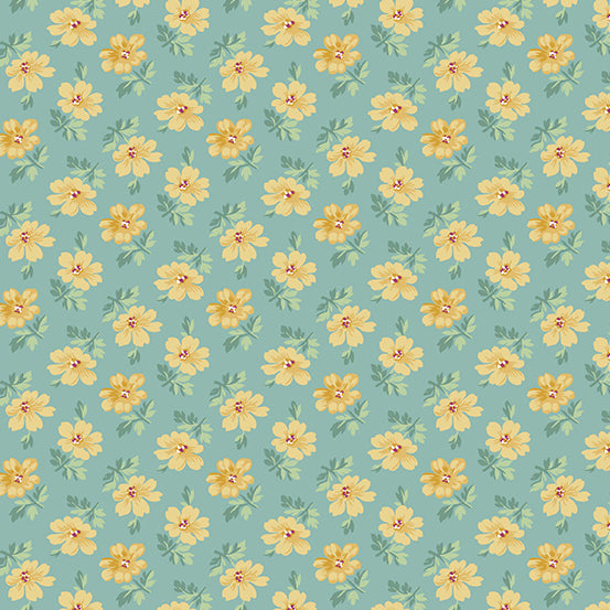 Avalon - Mini Flowers - Green