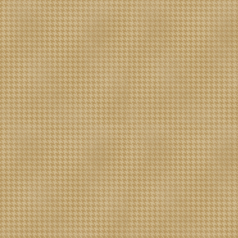 Blushed Houndstooth - Almond