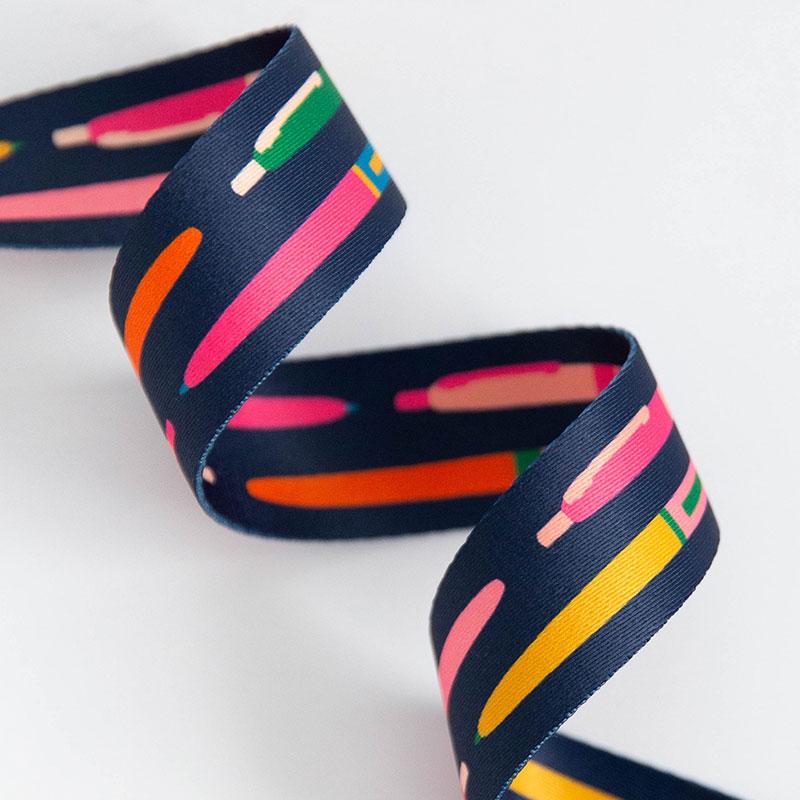 Ruby Star 1.5" Webbing - Pens Navy