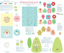 Just Make It! Seasonal - Christmas Candy Lane Panel - White