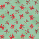 Christmas at Pooh Corner - Bows - Light Green