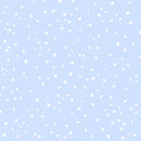 Christmas at Pooh Corner - Snowflakes - Light Blue