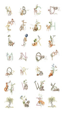 Story Book - Alphabet Panel - White