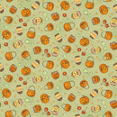 Haunted Acre Wood - Pumpkins and Pots - Green