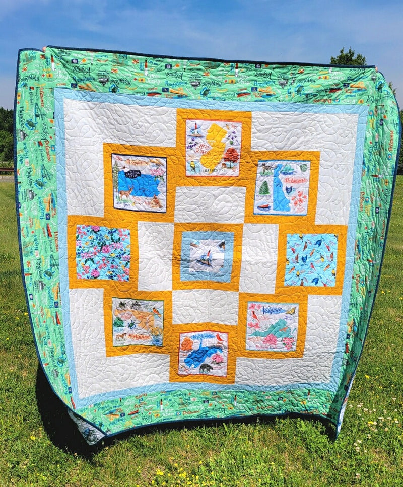 All Mid-Atlantic Shop Hop Quilt